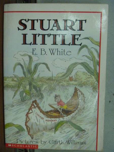 【書寶二手書T7／原文小說_OKM】Stuart Little_White