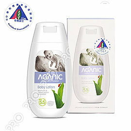 【淘氣寶寶】AGANIC吉寧有機天然嬰兒護膚乳液200ml/有機/天然/嬰兒清潔【台灣有機協會聯盟雙重認證】