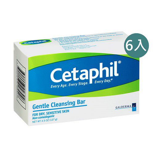 Cetaphil 舒特膚 溫和潔膚凝脂 127g六入組