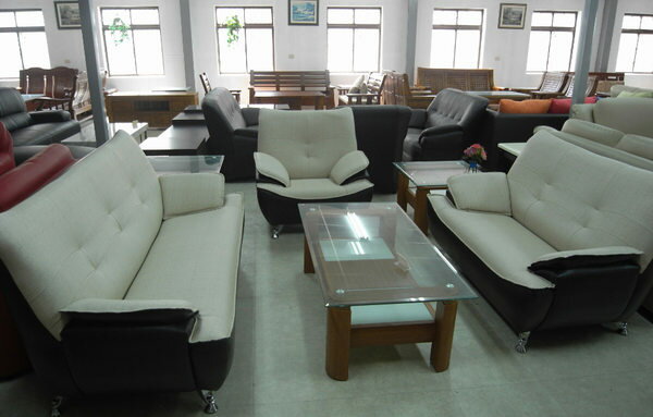 【石川家居】SA-03 乳膠皮雙色沙發 台灣製造 可訂色 台中縣市享免運優惠