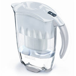 BRITA 艾利馬記憶型2.4L 濾水壺(ELEMARIS/Cool) 免開蓋注水設計、電子式濾芯更換顯示器