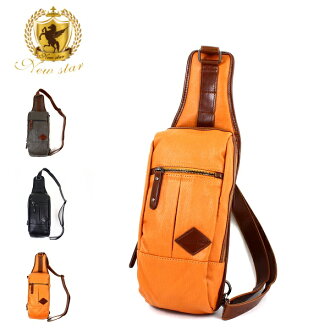 後背包 防水質感拉鍊單肩背包側背包帆布包 NEW STAR BL52