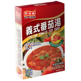 《快易廚》義式番茄湯（20g x 3入/盒）【即沖即飲】
