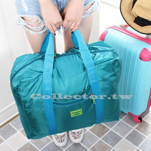 【G14070101】韓版-防水尼龍折疊式旅行收納包 旅遊收納袋 衣服整理袋