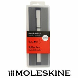 義大利 MOLESKINE 66138037 0.5 典藏金屬鋼珠筆 / 銀