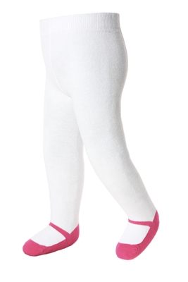 美國 Baby Emporio 造型棉襪 瑪莉珍 褲襪 嬰兒襪 襪子 桃紅色 0-6M 6-12M
