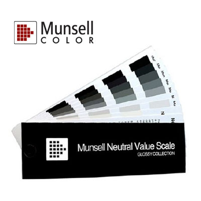 永昌文具 Munsell 孟賽爾明度精選色卡--全光澤 (Munsell Neutral Value Scale – Glossy Finish)【接受預購商品】