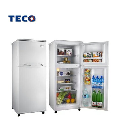 TECO 東元 R1302W 雙門冰箱 130L