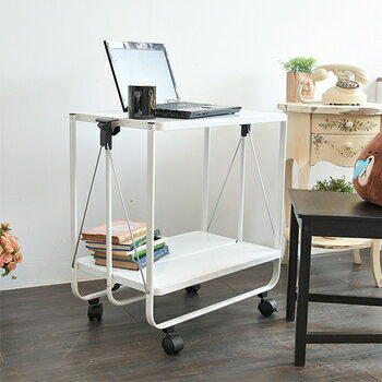 【ikloo】多功能折疊工作車/餐桌