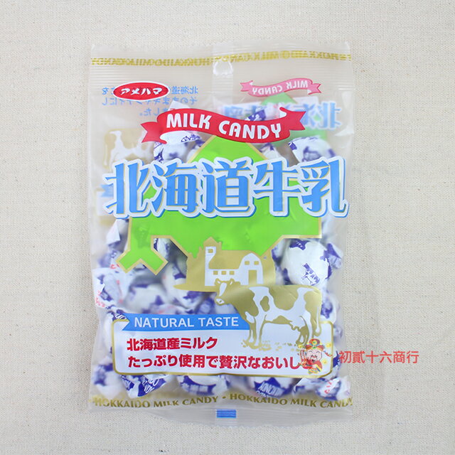 【0216零食會社】日本-Amehama飴濱北海道牛乳糖100g