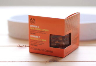 Realhome 英國 The Body Shop 美體小舖 維他命C 密集亮膚膠囊