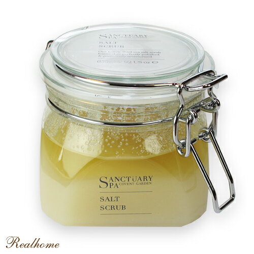 *Realhome*Sanctuary spa 聖活泉 礦鹽磨砂膏 Salt Scrub 650g