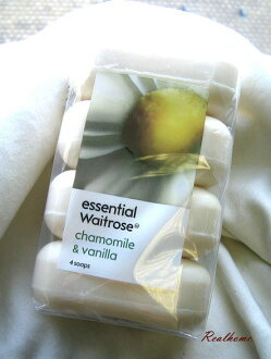 *Realhome* 英國原裝 皇室愛用品牌 Waitrose 香皂優惠組合4入 - 洋甘菊香草 預購中