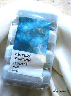 *Realhome* 英國原裝 皇室愛用品牌 Waitrose 香皂優惠組合4入 - 海鹽藻群