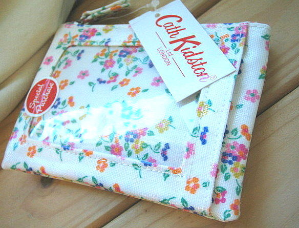 *Realhome* 英國 Cath Kidston 拉鍊零錢包 *限量夏版小花