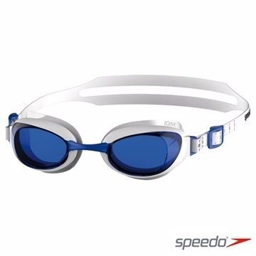 [陽光樂活] SPEEDO 成人進階型泳鏡 Aquapure -SD8090067960N 白/藍