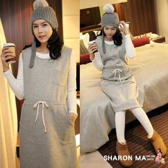 【JoyBaby】2012秋冬 新款 兩件套 孕婦裝 收腰長袖 連帽孕婦連衣裙