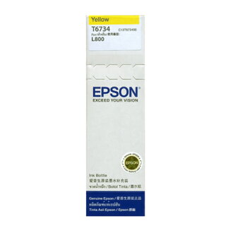 【OKIN】EPSON 原廠墨水匣 T673400 (黃) 適用L800/L1800