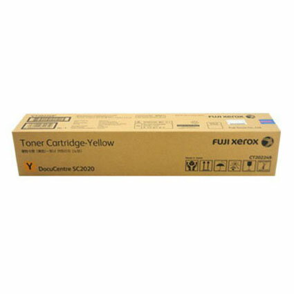 【免運】富士全錄 Fuji Xerox 原廠黃色 (Y) 標準容量碳粉匣 CT202249 適用 CS2020