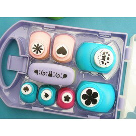 圖樣造型打孔器(長.大.中.小型.綜合8款入)8833-04/一組{特599}