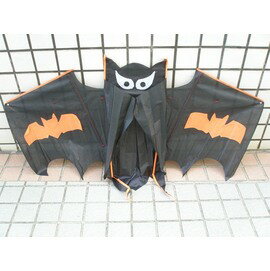 蝙蝠風箏.蝙蝠造型風箏(立體布面.碳纖維架133cm X 85cm)/一支入{定180}
