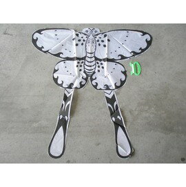 彩繪蝴蝶風箏 空白蝴蝶風箏(立體造型.竹片骨架)/一個入{定80}