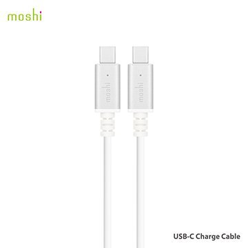 Moshi USB-C 充電/數據傳輸線 12吋 Macbook 適用（雙向USB-C頭）  