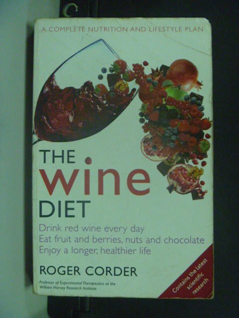【書寶二手書T9／原文書_ILJ】Wine Diet B_Corder
