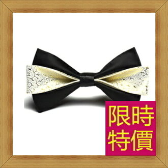 領結-桑蠶絲真絲質時尚商務結婚男士配件55g34【歐洲進口】【米蘭精品】
