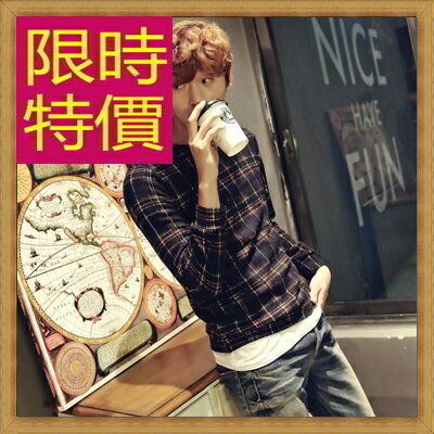 毛衣 針織衫-美麗諾羊毛秋冬保暖長袖男上衣1色63t98【韓國進口】【米蘭精品】