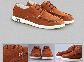 真皮休閒鞋-韓版時尚流行型男板鞋子5色a11【韓國進口】【米蘭精品】