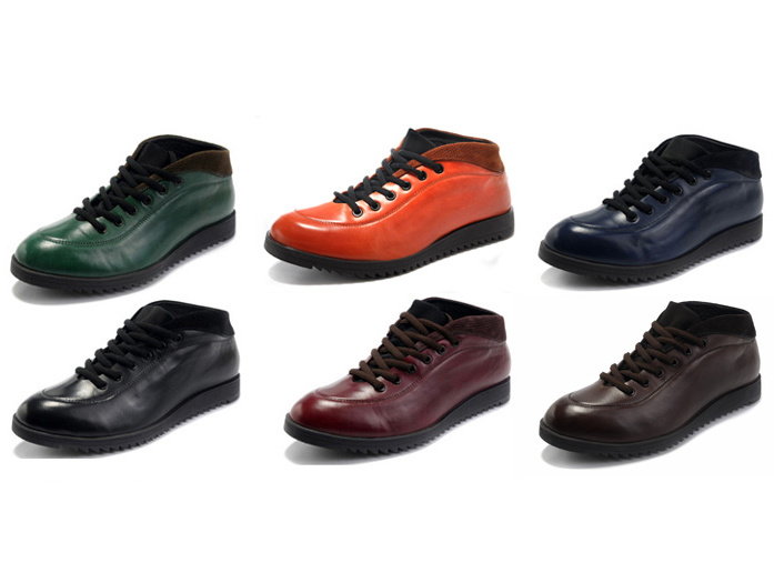 真皮皮鞋-時尚流行休閒商務型男鞋子6色a13【韓國進口】【米蘭精品】