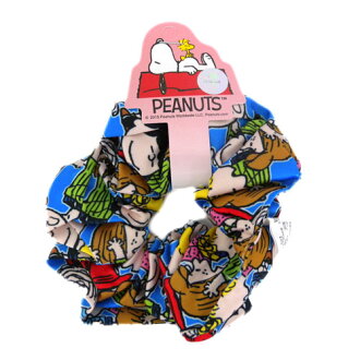 【真愛日本】15082900026 大腸圈髮束-SN人物藍 耳機 大腸圈 配件 髮飾 飾品 史努比 Snoopy
