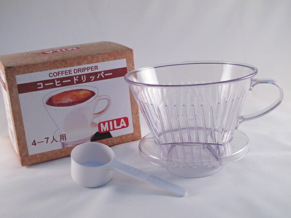《愛鴨咖啡》MILA 103樹脂 透明 咖啡 濾杯 4-7杯份 贈咖啡匙