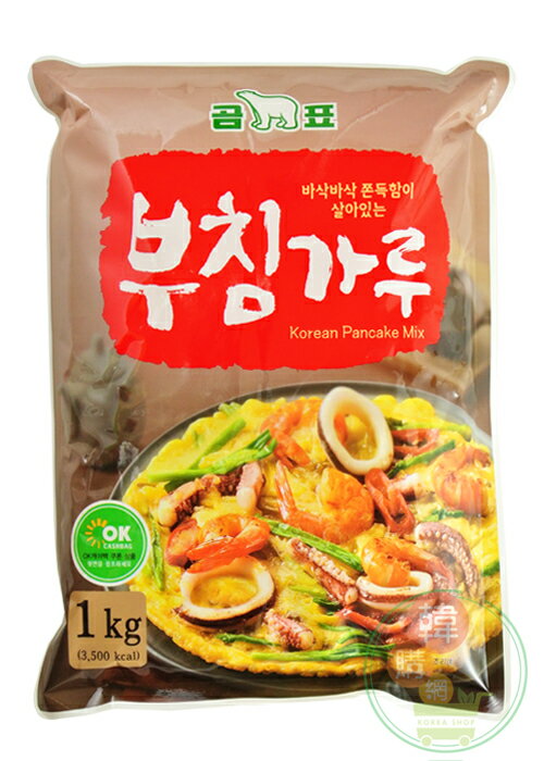 【韓購網】韓國大象牌煎餅粉1kg★不想吃飯的另選擇★買回家輕鬆做出美味的韓式煎餅喔