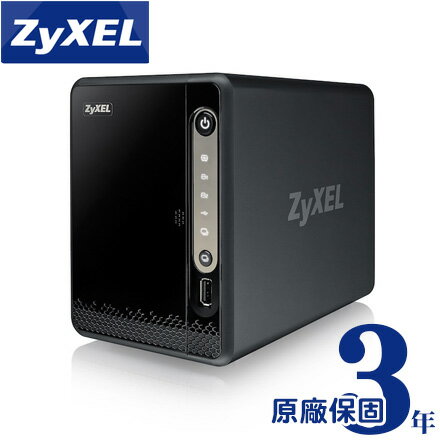 [免運] ZyXEL 合勤 NAS-326 2-Bay 雲端儲存設備  