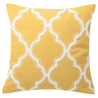 45x45抱枕套 純棉 IN QUARTERFOIL YE