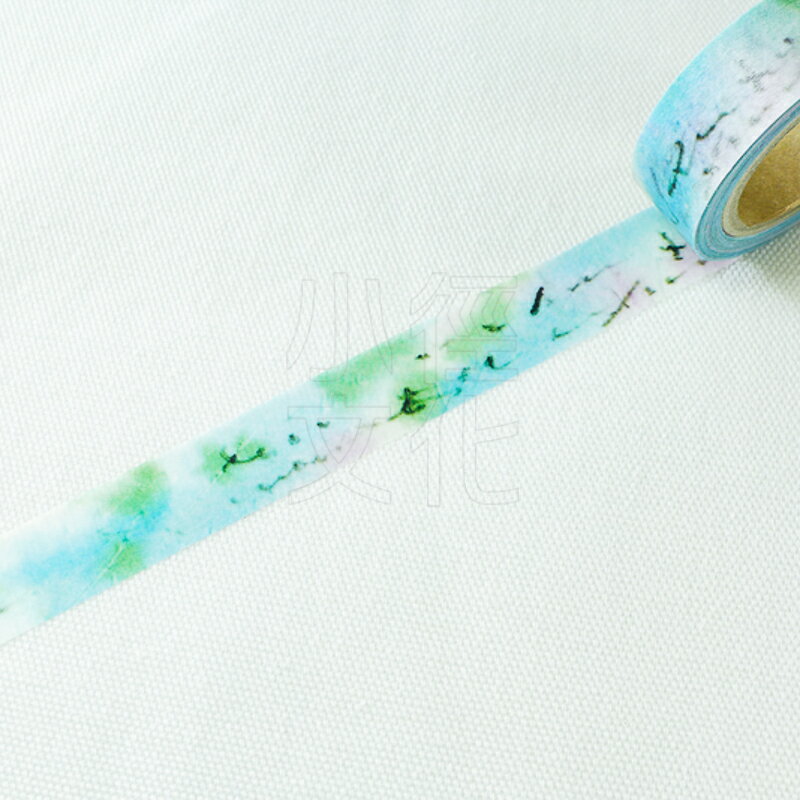 ＊小徑文化＊日本和紙膠帶 小徑 x 王傑的繪畫天堂 - 水彩白玉 ( MTW-CW006 )