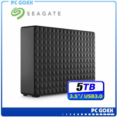☆軒揚pcgoex☆ Seagate Expansion Desktop 5TB / 5T 3.5吋 USB3.0 新黑鑽外接硬碟  