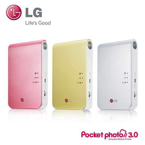 LG Pocket photo 3.0 PD239口袋型相印機 粉/白/黃/藍 四款