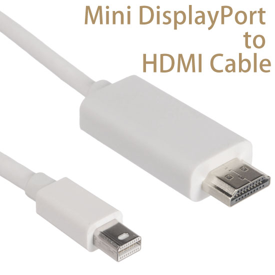 【雙公頭 視訊轉換線】Apple MacBook/MacBook Pro/Air Mini DisplayPort 對 HDMI 影音視訊轉換線/轉接線  