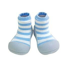 【悅兒樂婦幼用品舘】韓國Attipas快樂腳襪型學步鞋-AN06-花香藍(M/L/XL)