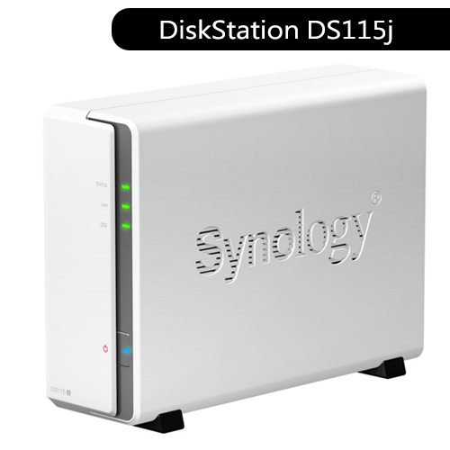 Synology DiskStation DS115j 1Bay網路儲存伺服器