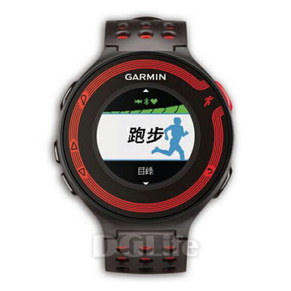 GARMIN 進階級跑步腕錶 Forerunner 220 黑紅