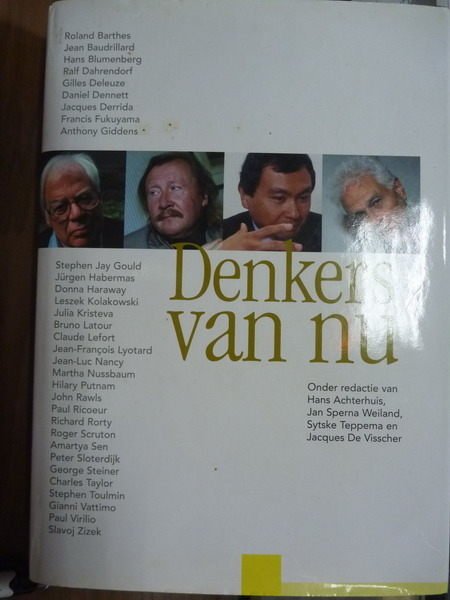 【書寶二手書T5／原文書_QLD】Denkers van nu_H.Achterhuis