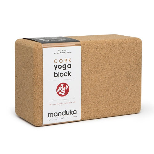 Manduka Cork Block 軟木瑜珈磚