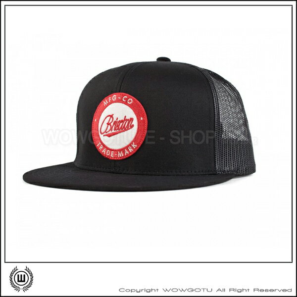 【 BRIXTON 】街頭流行棒球帽 - Flask帽款 - 黑