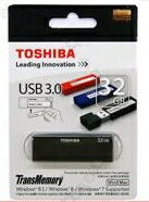 可傑TOSHIBA 標簽碟 黑色 32GB USB 3.0 隨身碟 快閃碟 富基公司貨 全新包裝 TransMemory V3DCH