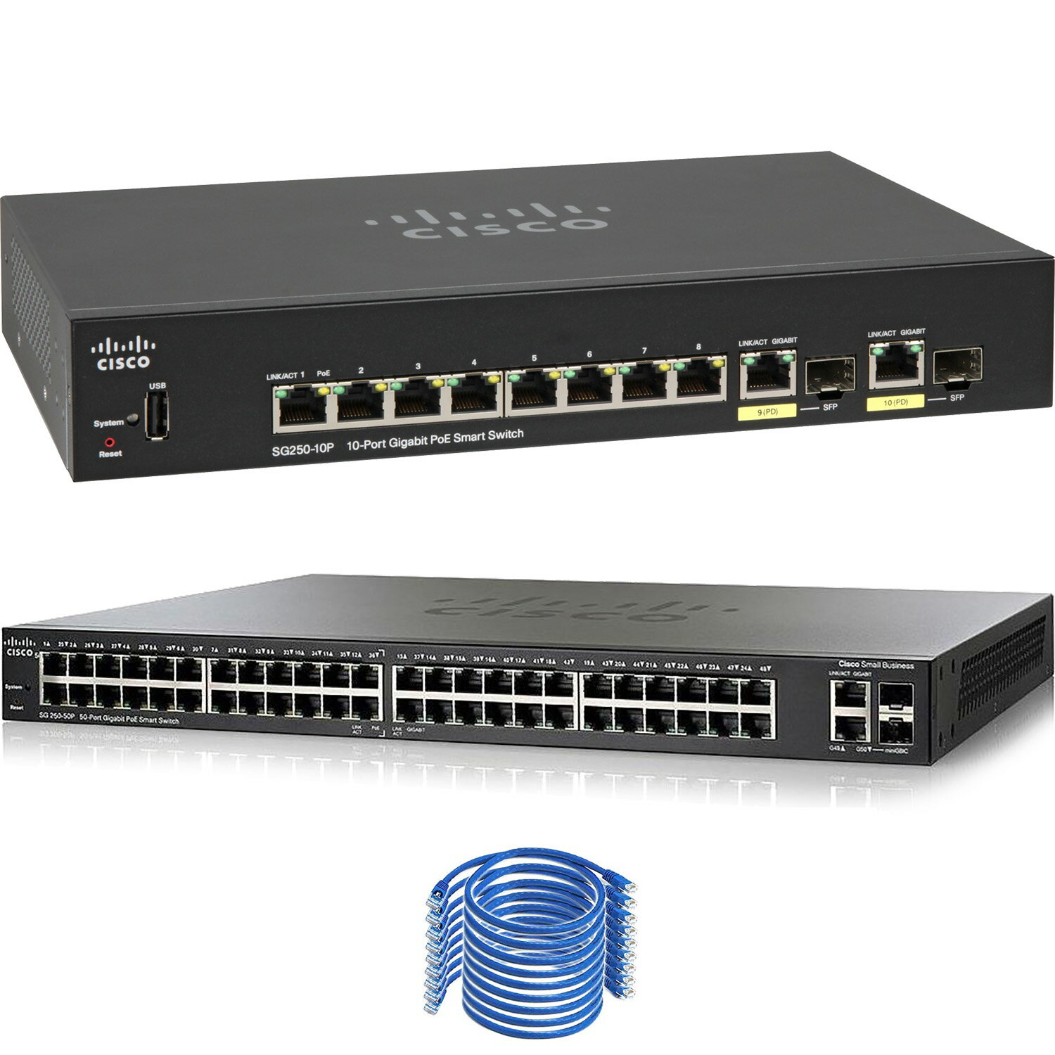 Ave Electronics Cisco Sg P Port Gigabit Poe Smart Switch