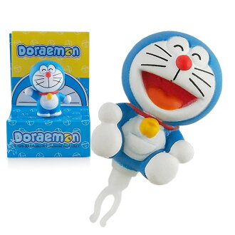 Doraemon 哆啦A夢 3D公仔系列耳機防塵塞 -歡樂坐姿 - 限時優惠好康折扣